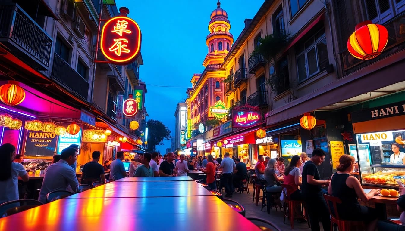 Experience the exciting 하노이밤문화 with vibrant nightlife, street food, and dynamic bars.