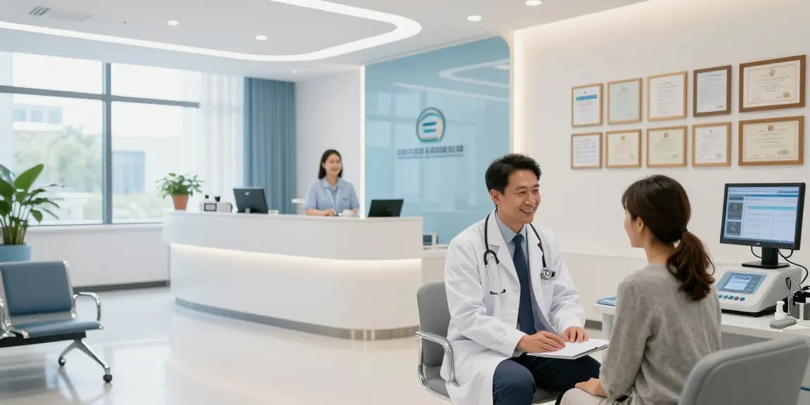 Hair transplant Istanbul clinic offering personalized medical services and patient care during doctor consultation.
