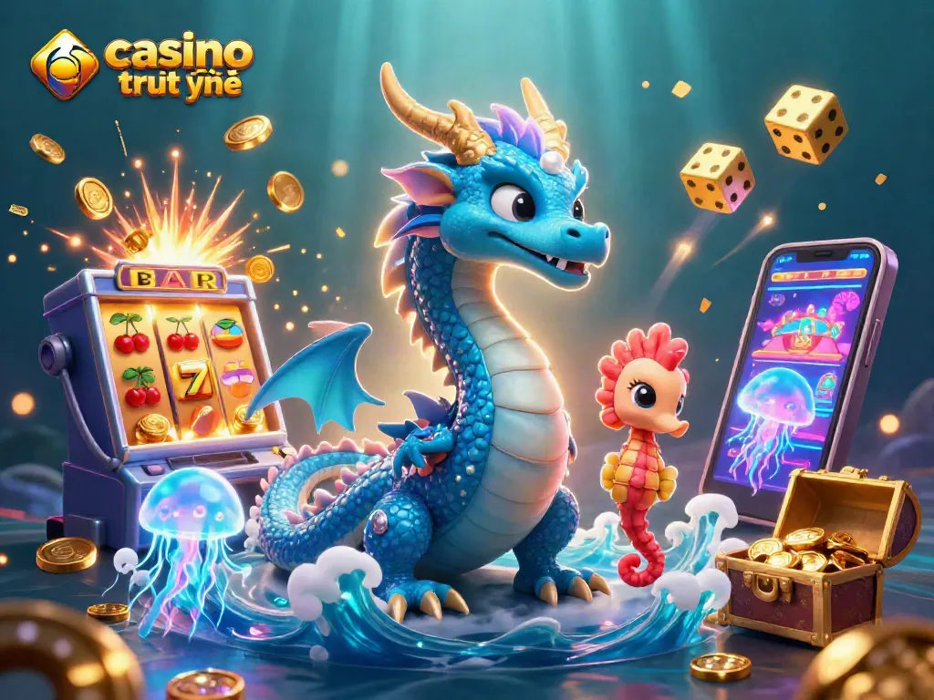 Những trò chơi casino trực tuyến sôi động với rồng nước và anh hùng cá ngựa