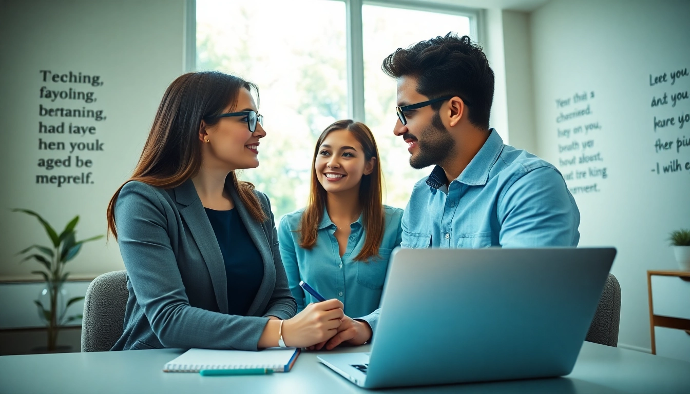 Find my true calling with a career coach in a bright office during an inspiring consultation session.