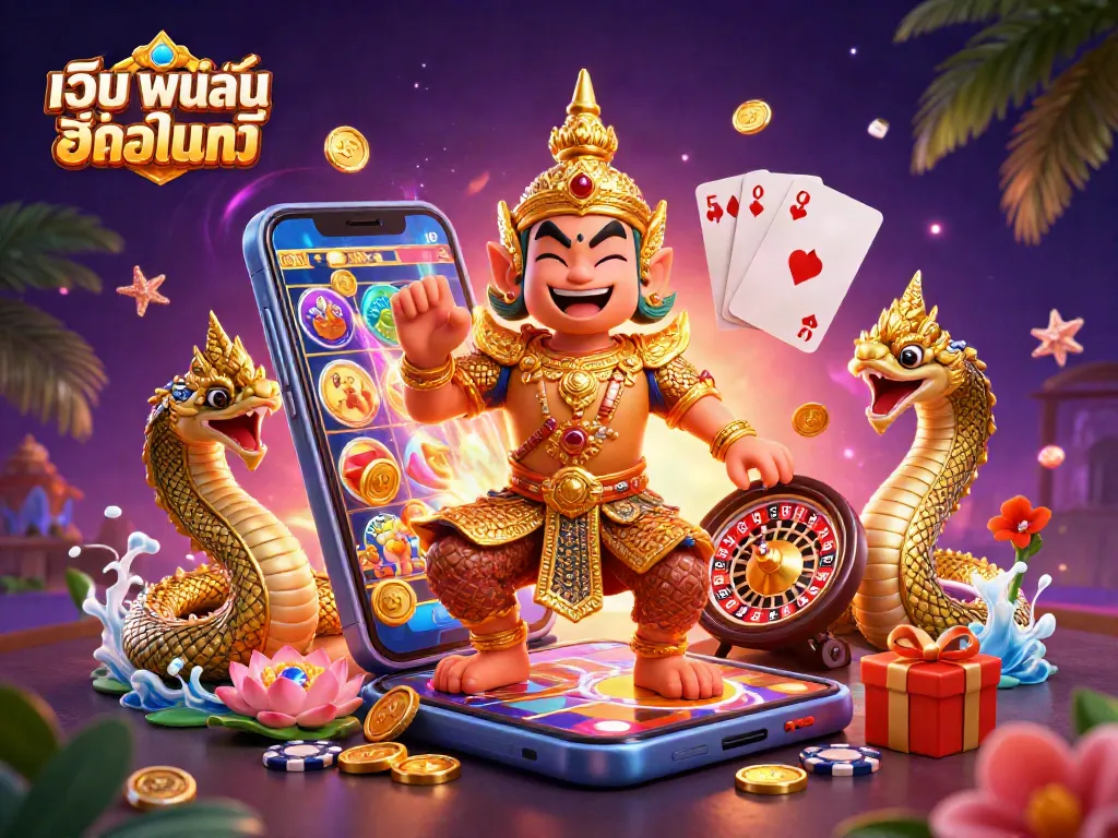เล่นเกม เว็บ พนัน ออนไลน์ ในบรรยากาศสุดตื่นเต้นกับการ์ตูนไทย