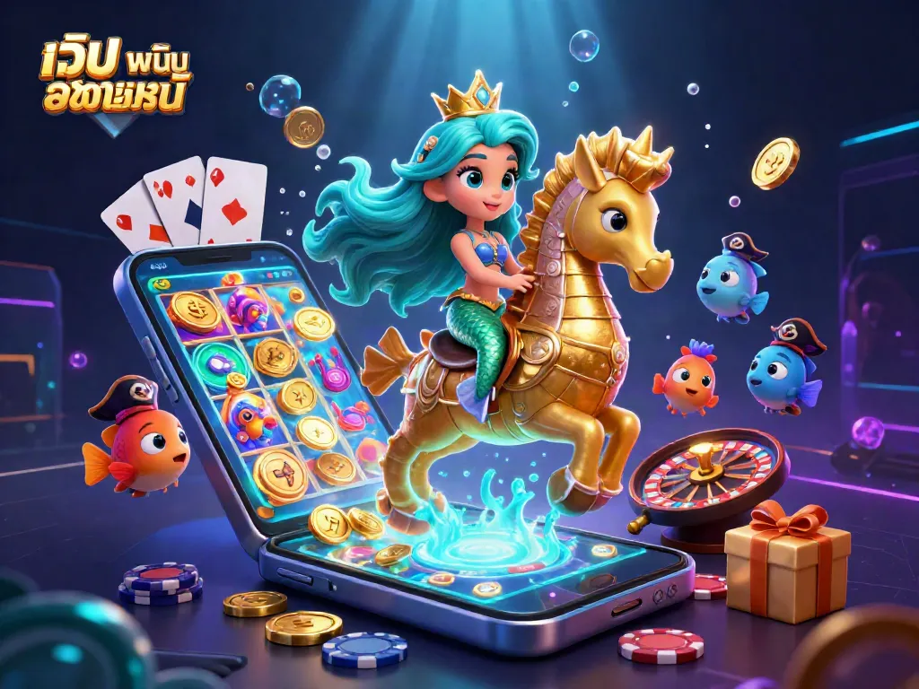 เล่นเกมนวัตกรรมที่เว็บพนันออนไลน์ ด้วยสล็อตและโบนัสมากมาย