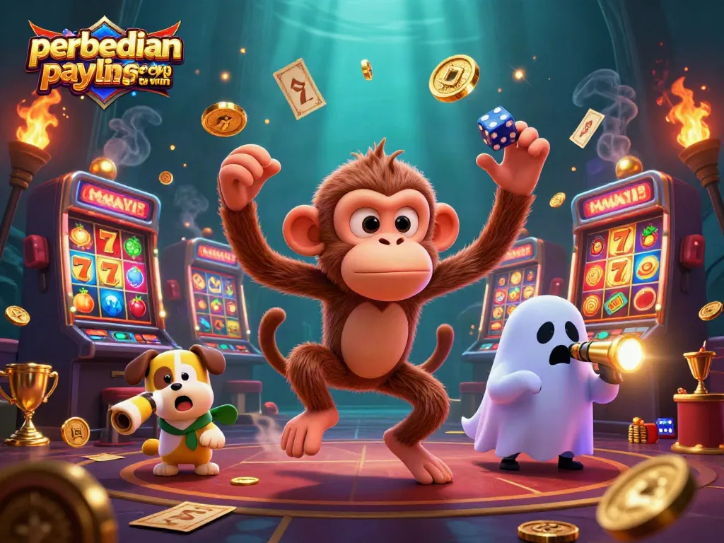 Menjelajahi perbedaan payline dan ways to win dalam ilustrasi kasino yang memukau.