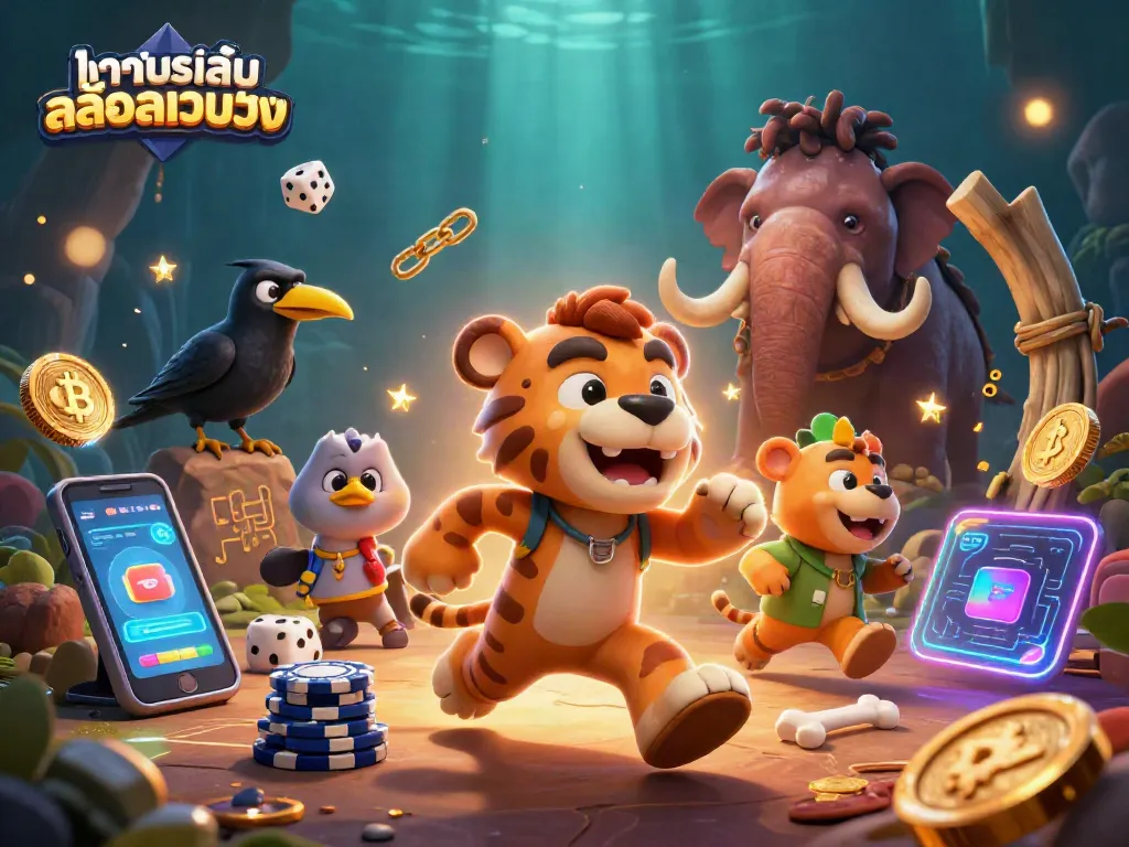 ทดลองเล่นสล็อตเว็บตรง เล่นสนุกในคาสิโนยุคหินกับการ์ตูน 3 มิติ
