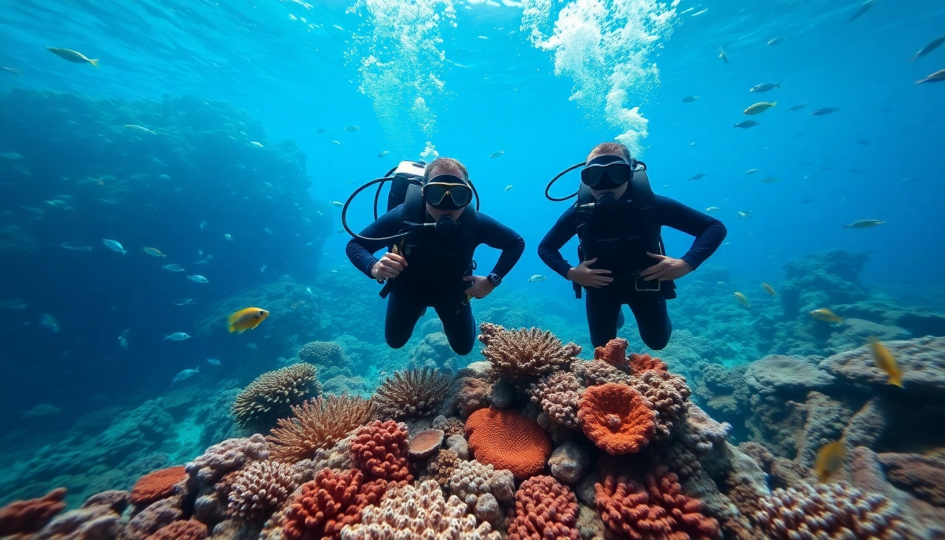 Erleben Sie den SSI Open Water Diver Kurs mit einem Taucher, der fröhlich im Meer abtaucht.