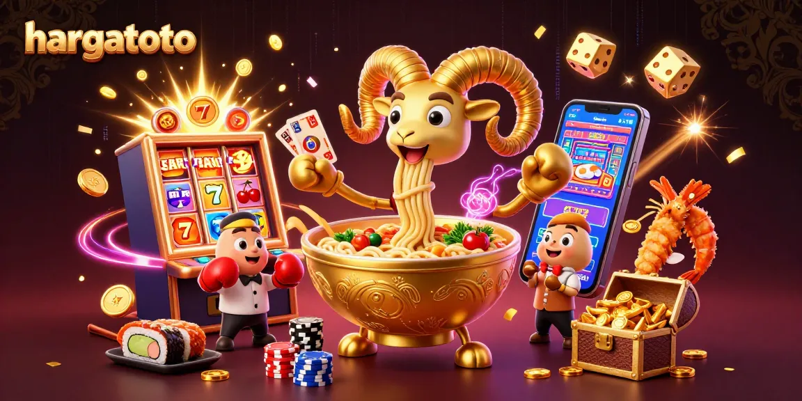Experience hargatoto's thrilling online casino action with vibrant 3D characters and jackpot excitement.