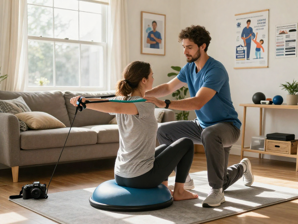 Mobile physiotherapy Sydney providing expert patient care in a welcoming home environment.