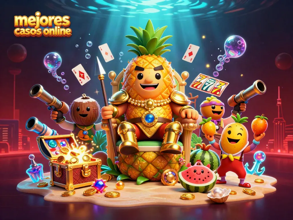 Vea los mejores casinos online: rey piña dorada y diversión en un escenario de casino ilustre