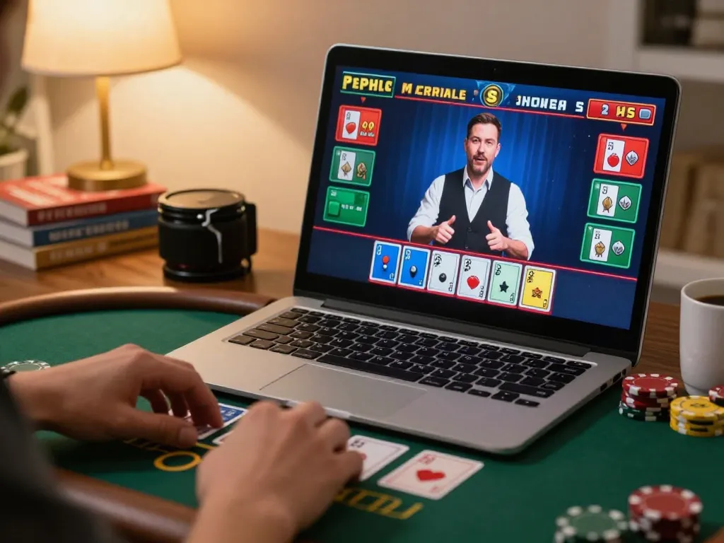 Experience the excitement of the open88 link while engaging in a live dealer blackjack game at home.