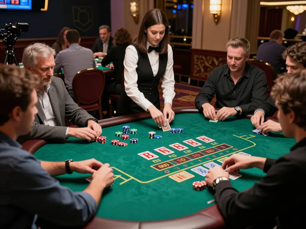 Players enjoying the excitement of 888top com live casino games with strategic betting moments