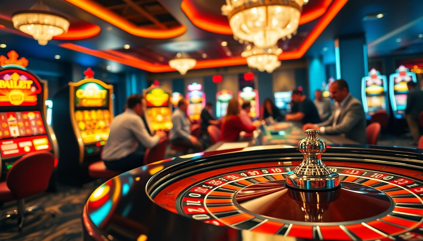 Experience the excitement of Non gamstop Casino Uk with vibrant gaming elements and lively atmosphere.