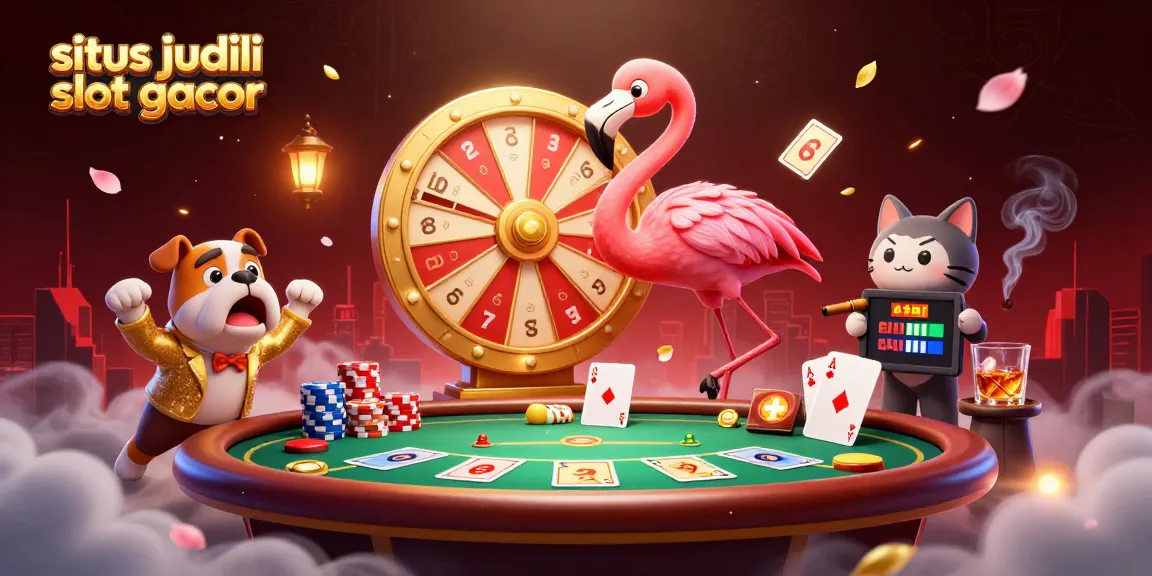 Winning at situs judi slot gacor while enjoying a vibrant casino atmosphere filled with excitement.