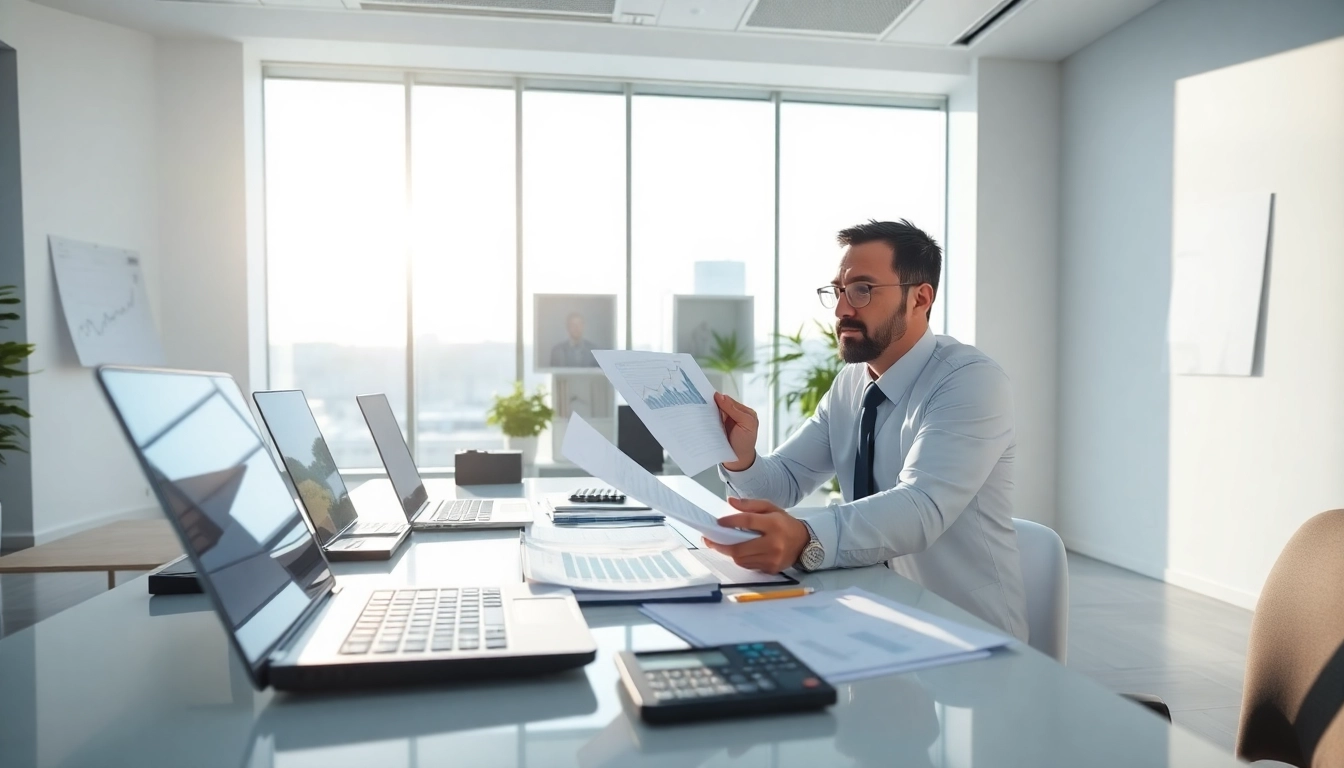 Get an online warranty quote with a professional's guidance in a modern office setting.