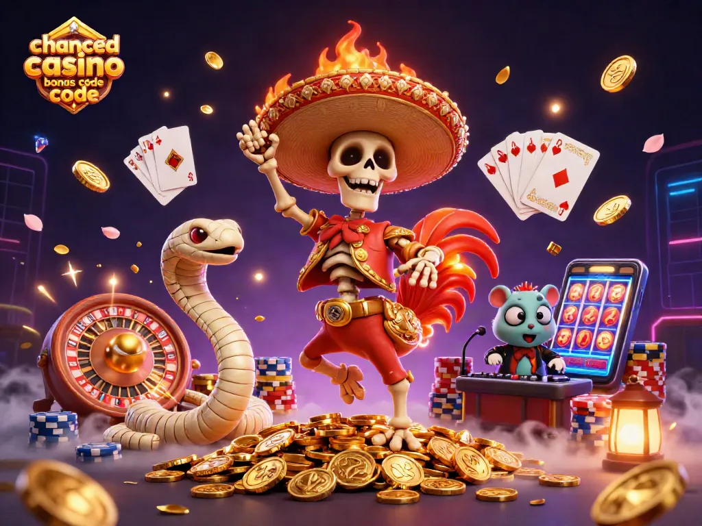 Spin and win at Chanced Casino with the exclusive bonus code and vibrant gaming scene.