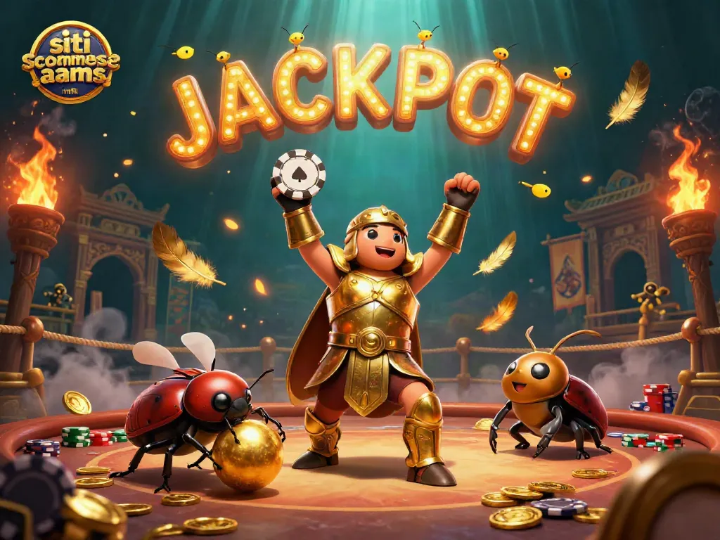Scommetti con siti scommesse non aams in un'illustrazione di casinò ricca di dettagli e colori