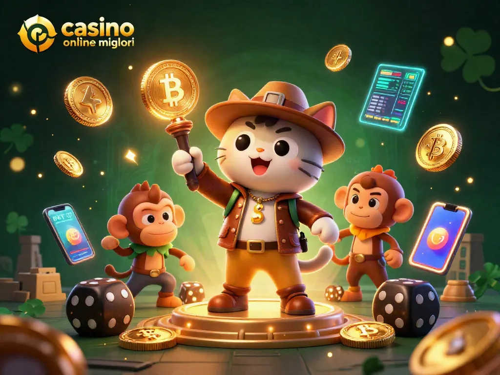 Scopri i migliori casino online con l'esploratore e il suo amico scimmia mentre trovano artefatti nel tempio.