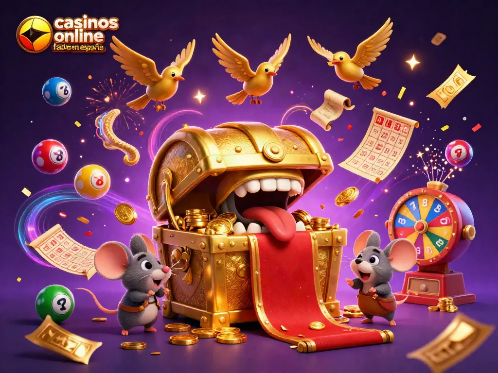 Disfruta de juegos en casinos online fiables en España como nunca antes con esta vibrante y dinámica ilustración.