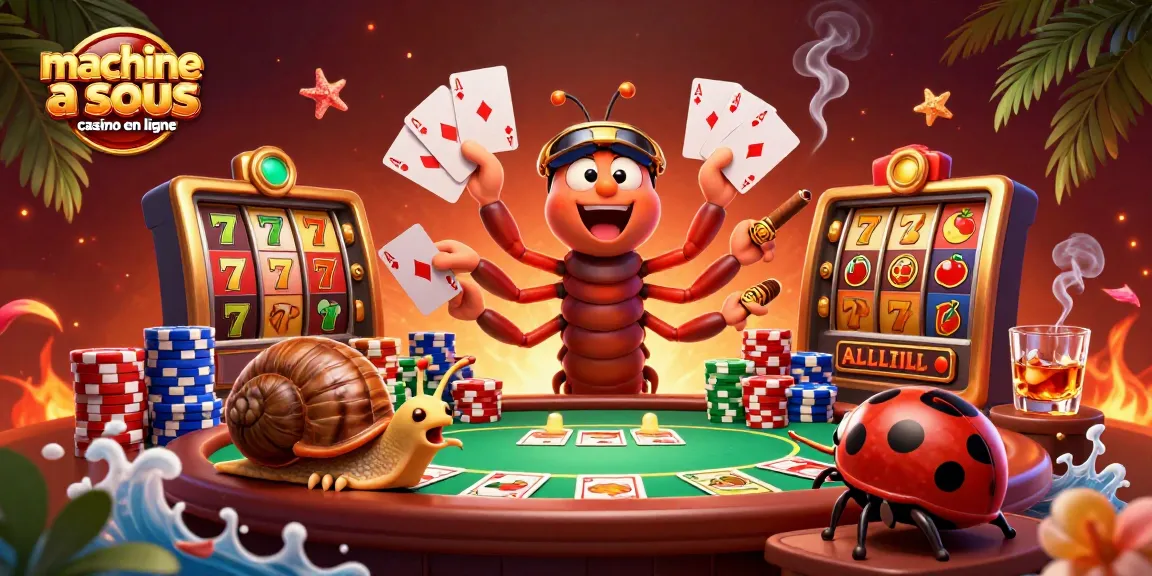 Jouer sur des machines à sous en ligne avec une expérience immersive et colorée sur un casino virtuel.