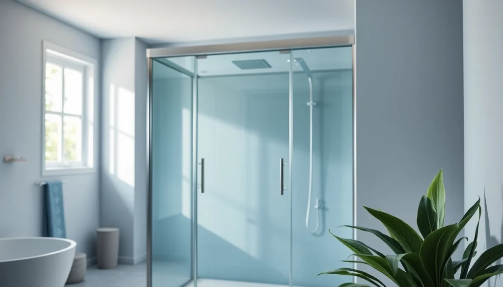 Genießen Sie den eleganten Look der sonni Duschkabine in einem modernen Badezimmer mit klaren Linien.