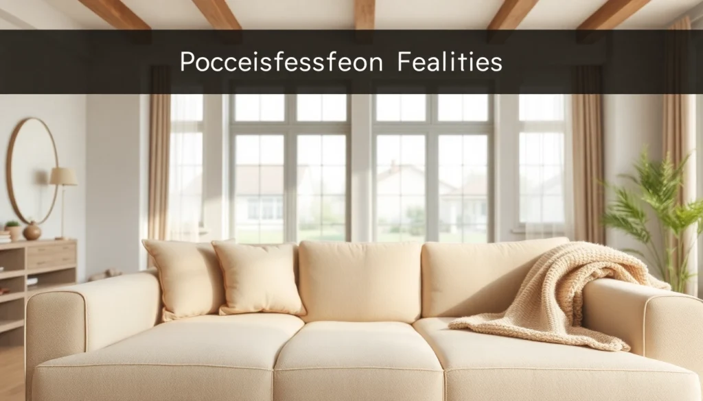 Fleece stof in een gezellige woonkamer met een comfortabele bank en natuurlijke verlichting.