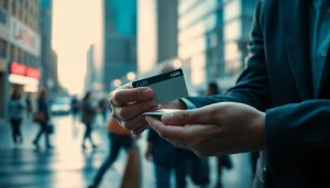 카드깡을 통해 신용카드를 교환받고 현금을 얻는 장면을 담은 이미지