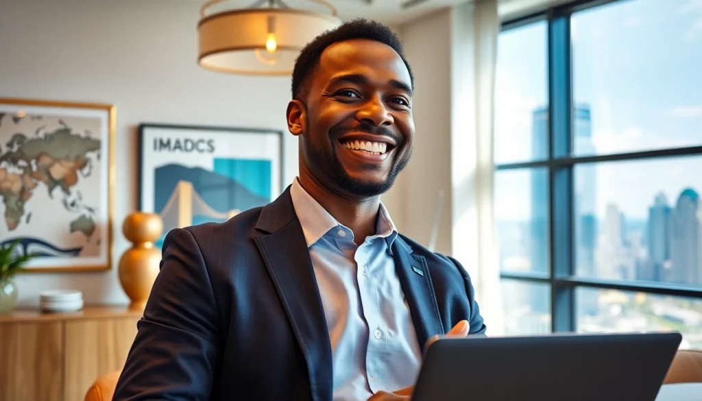 Showcasing the baby face net worth 2023, this image highlights a celebrity investor in a luxurious office.